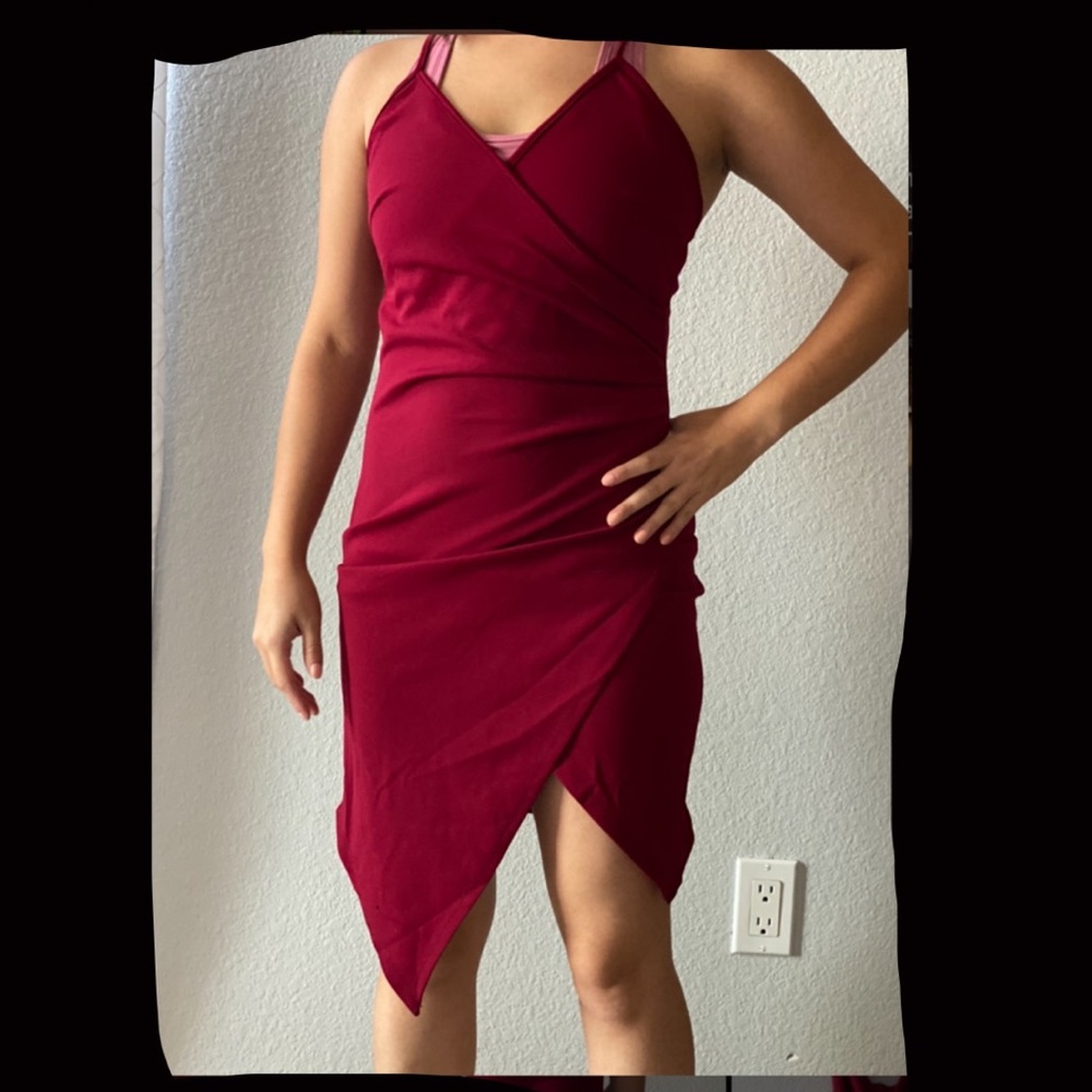 Red dress